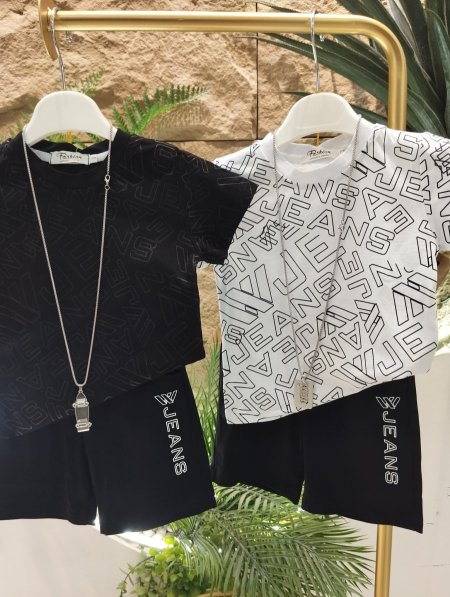 تريننج w-jeans  اسود