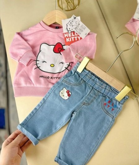طقم hello kitty